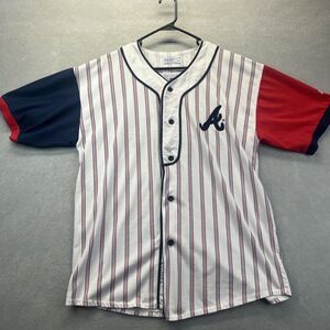Starter Atlanta Braves Jersey Shirt Mens Large Chipper Murphy Era Vintage 90s
